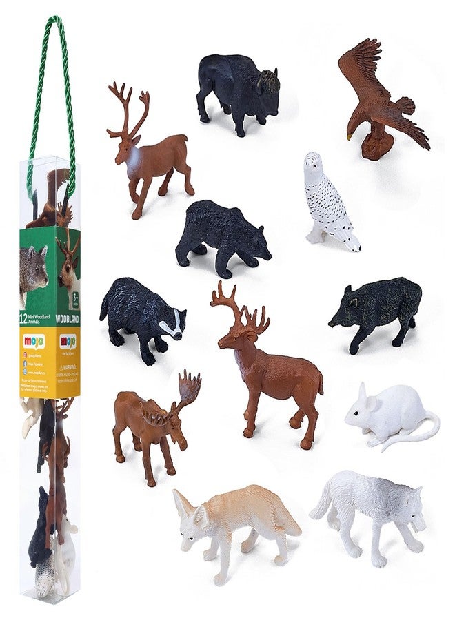 MOJO Woodland Mini Bosdieren 12st 380054 - Image 1